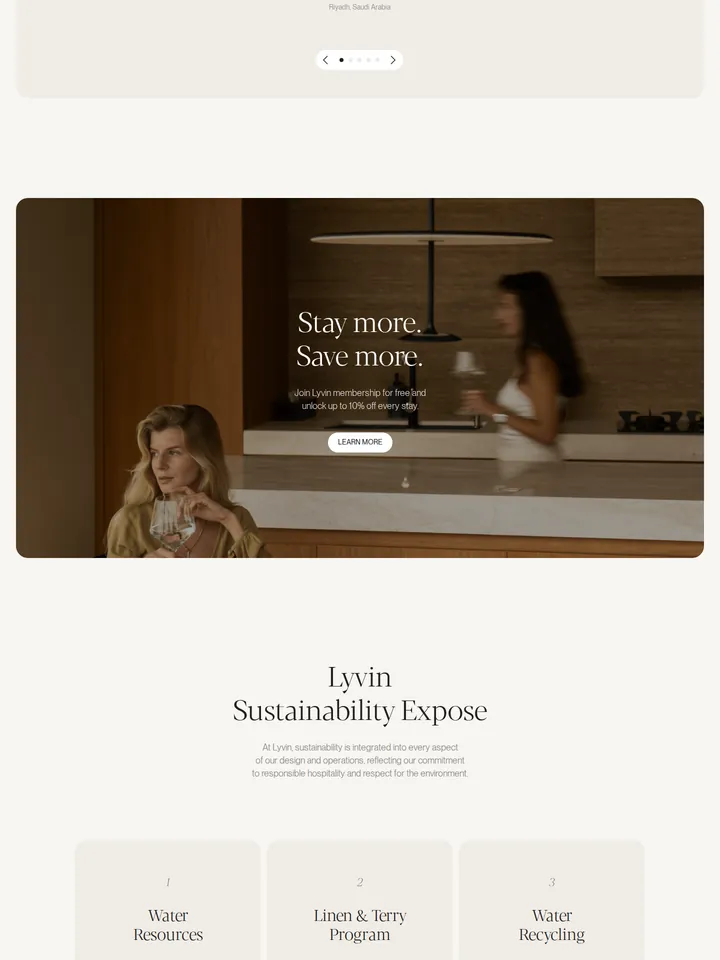 LYVIN.CO, головна (оренда), фрагмент 3